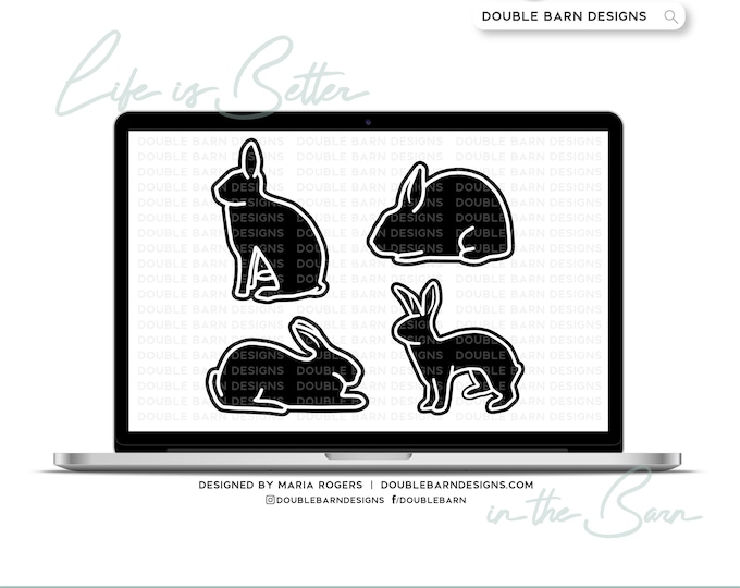 The Ultimate Show Rabbit Graphic Set - PNG - SVG - Ai