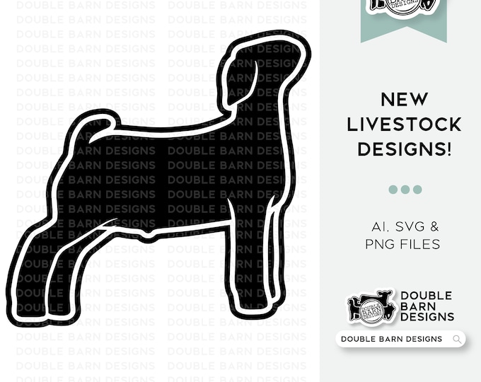 New 2023| Show Goat Digital Download - Ai - PNG - SVG