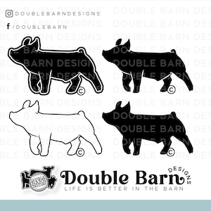 NEW for 2022  | Show Pig Digital Download | SVG PNG Ai Files Included