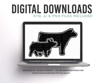 Market Lamb, Pig & Goat Digital Download