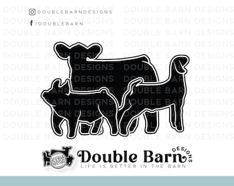 Pig Steer Goat Digital Download