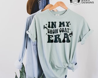 Show Goat Era Tee Shirt Design: PNG Files (Commercial Use)