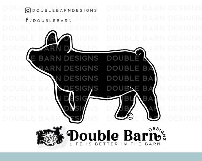 Walking Show Pig Digital Download