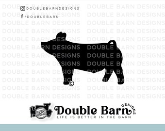 Market Pig Silhouette Digital Download