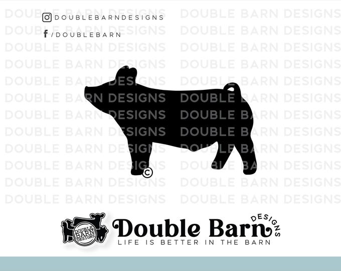 Market Pig Silhouette Digital Download