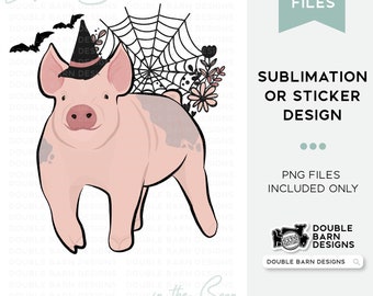2023 Show Pig Witch - PNG Files Included | Commercial Use