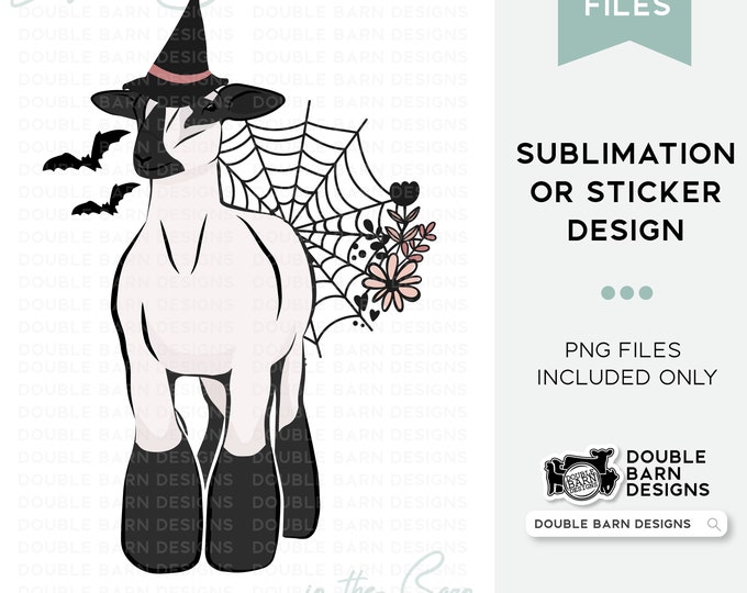 2023 Show Lamb Witch - PNG Files Included | Commercial Use