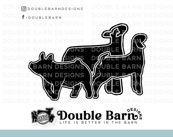 Market Lamb, Pig & Goat Digital Download