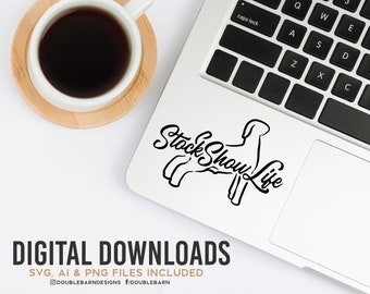 Stock Show Life Goat | .SVG .PNG .AI | Digital Download