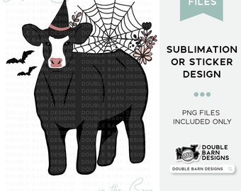 2023 Show Steer Witch - PNG Files Included | Commercial Use