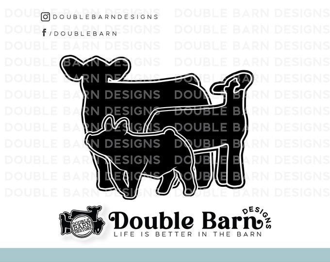 Steer Pig Lamb Digital Download