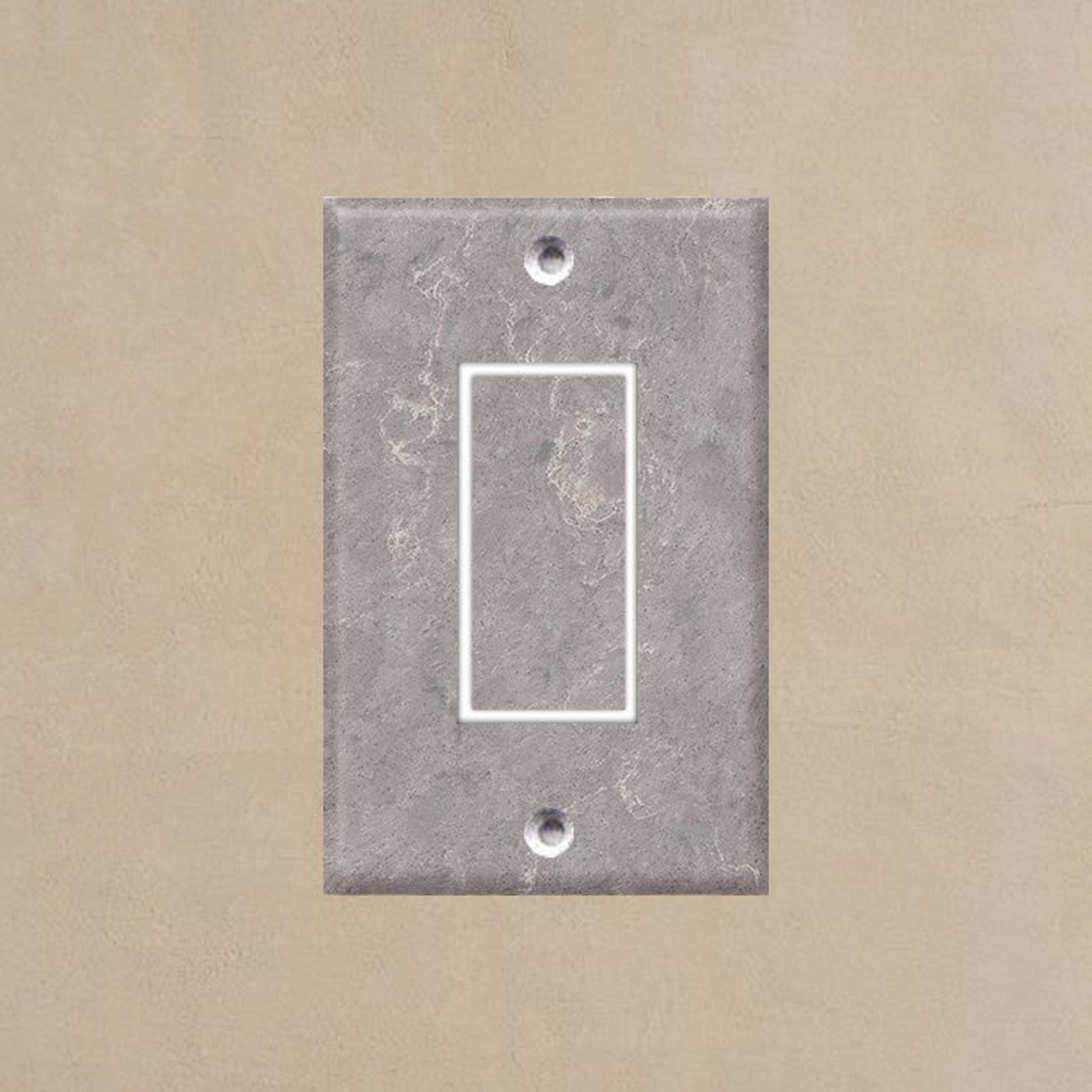 Faux Quartz Pattern 8 Light Switch Plate Covers Home Decor Etsy