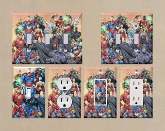 Captain America Avengers Comics Light Switch Covers Home Decor Outlet
