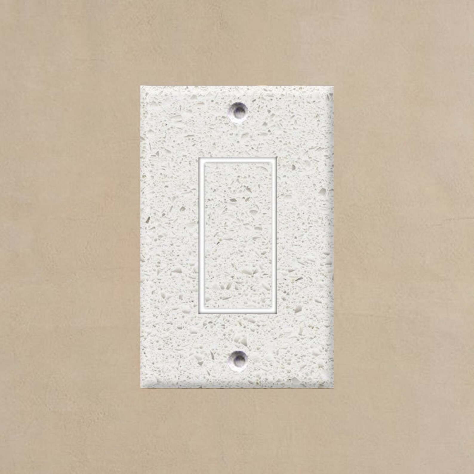 Faux Quartz Pattern 4 Light Switch Plate Covers Home Decor Etsy