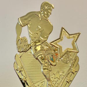 Rugby Trophy Personalized Free