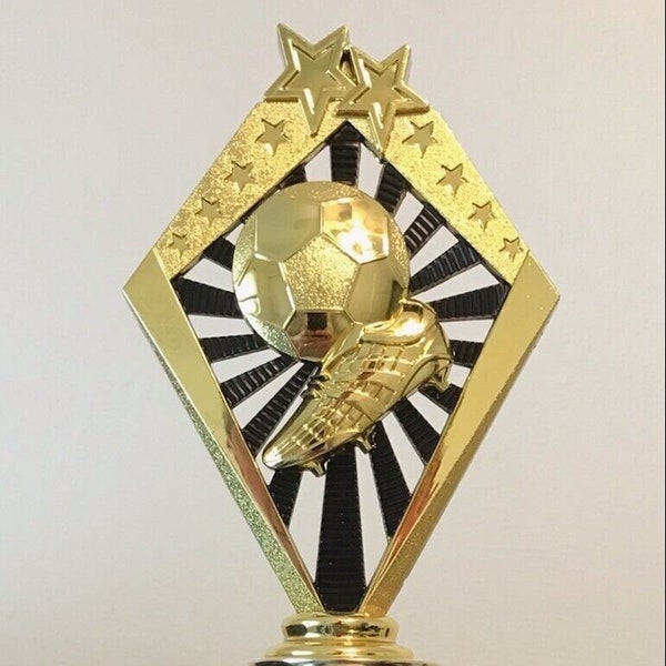 11.75" Soccer Trophy Personalized Free