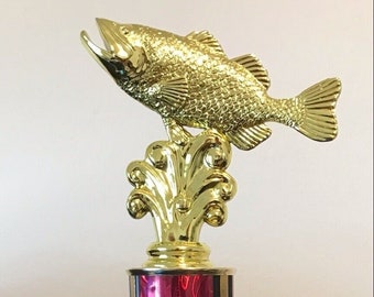 9.75" Fish Trophy Personalized Free