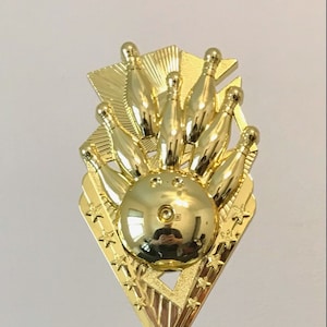 11&quot; Bowling Trophy Personalized Free