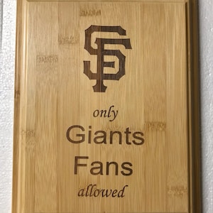 MLB San Francisco Giants Plaque