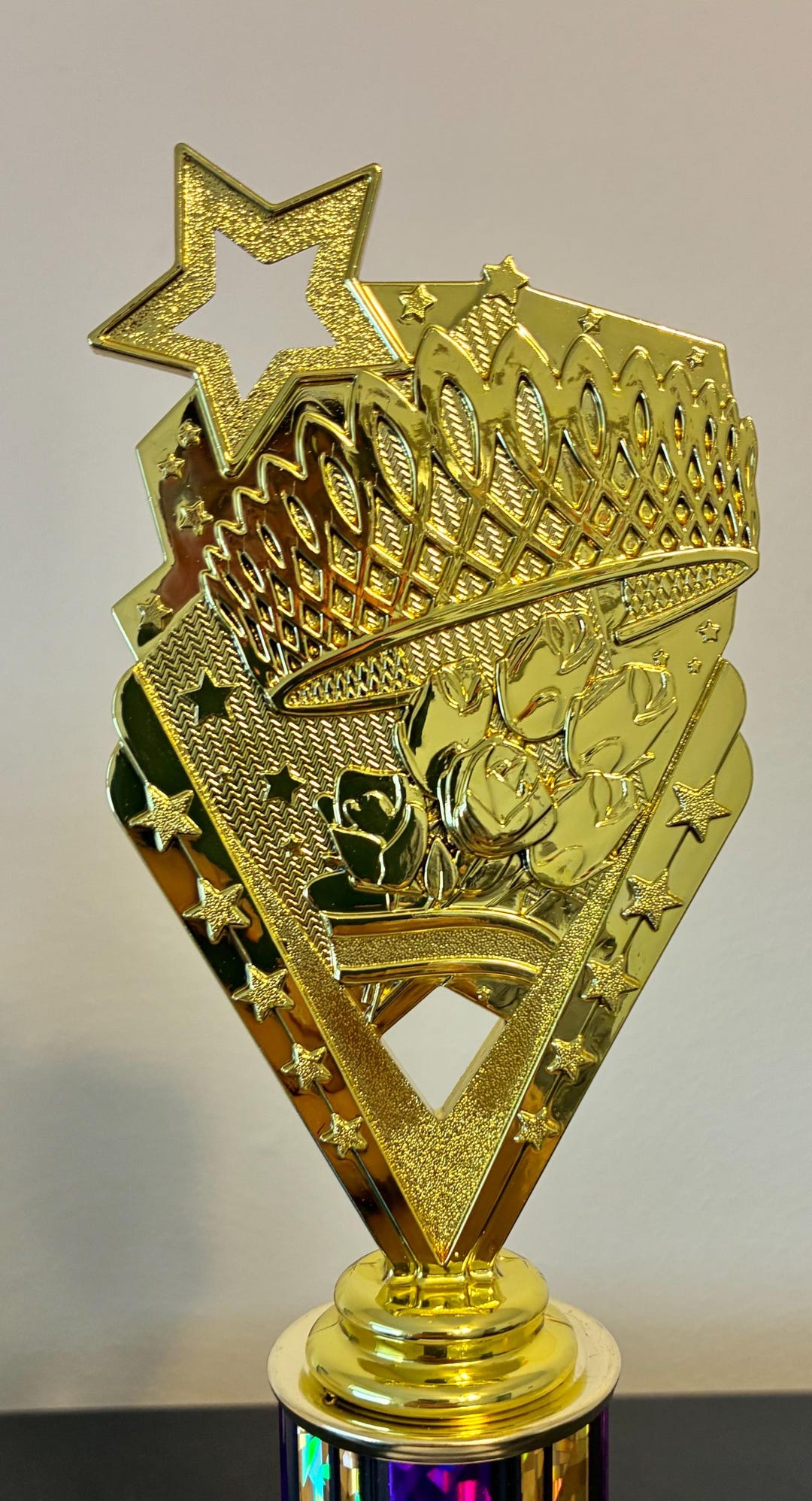 Beauty Pageant Crown Trophy Personalized Free - Etsy