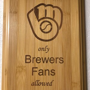 MLB Milwaukee Brewers Plaque