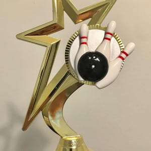 Bowling Trophy Personalized Free