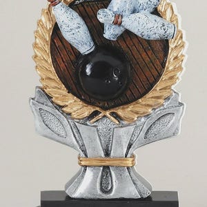 6&quot; Bowling Trophy Personalized Free
