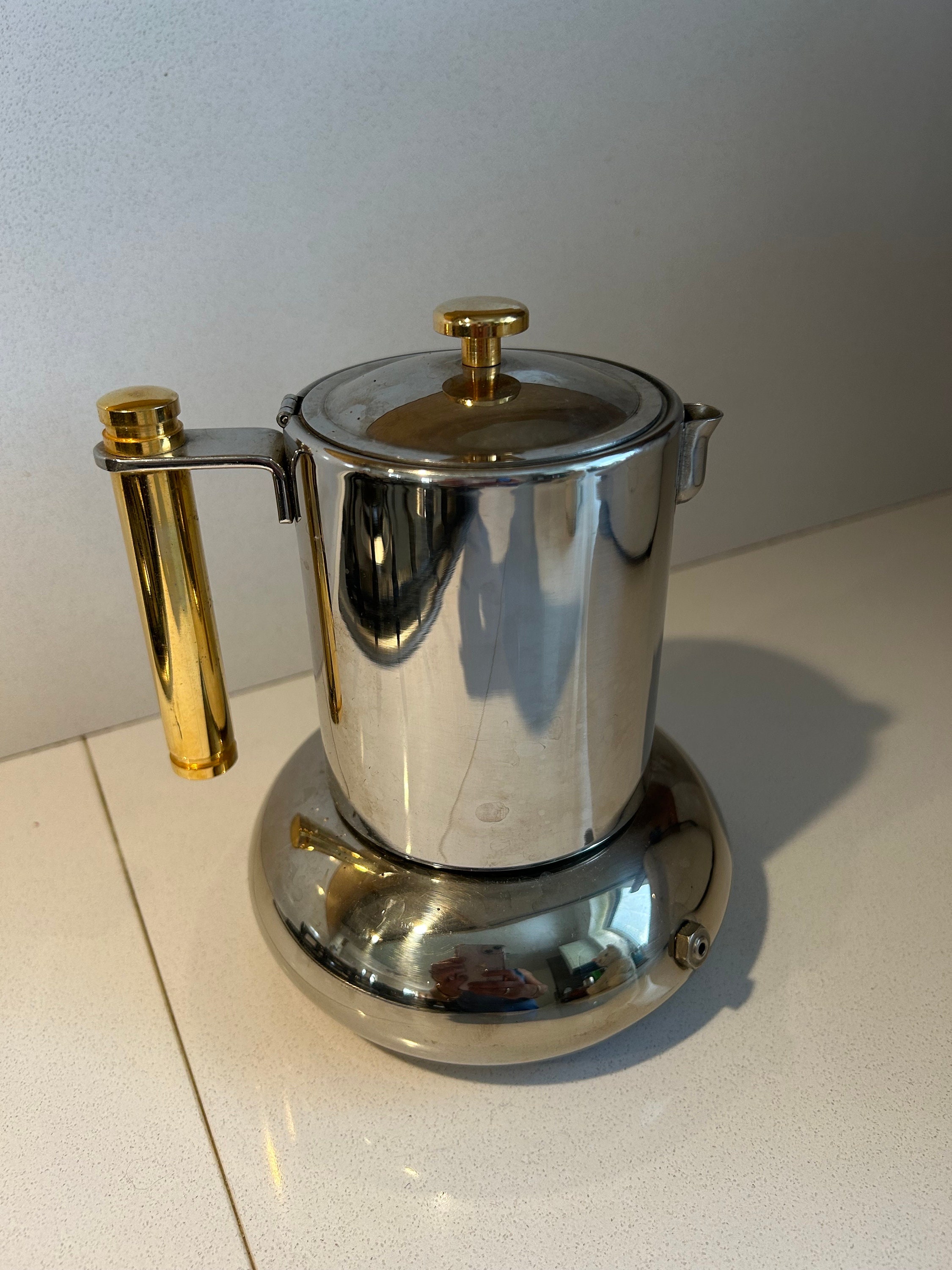 Moka Pot, Vintage Italian Coffee Maker, Principessa Lavazza, 4 Cup