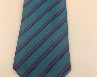 Laco tie hand made in Germany in vintage tie regimental silk