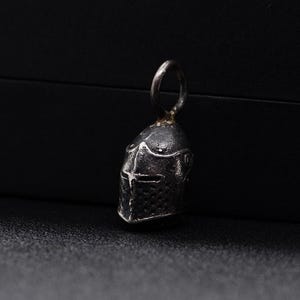 Medieval Helmet Pendant