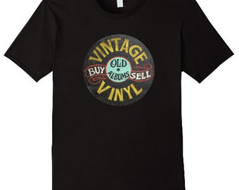 Buy and Sell Old Vinyl Records Collector T-Shirt