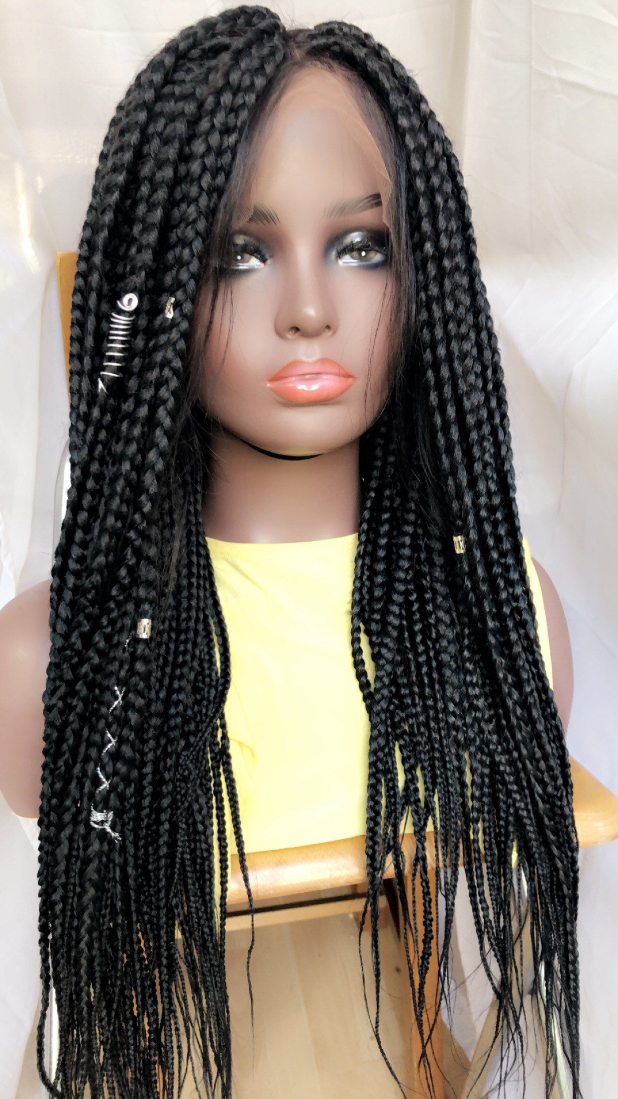 medium box braids with human hair medium box braids with human hair
