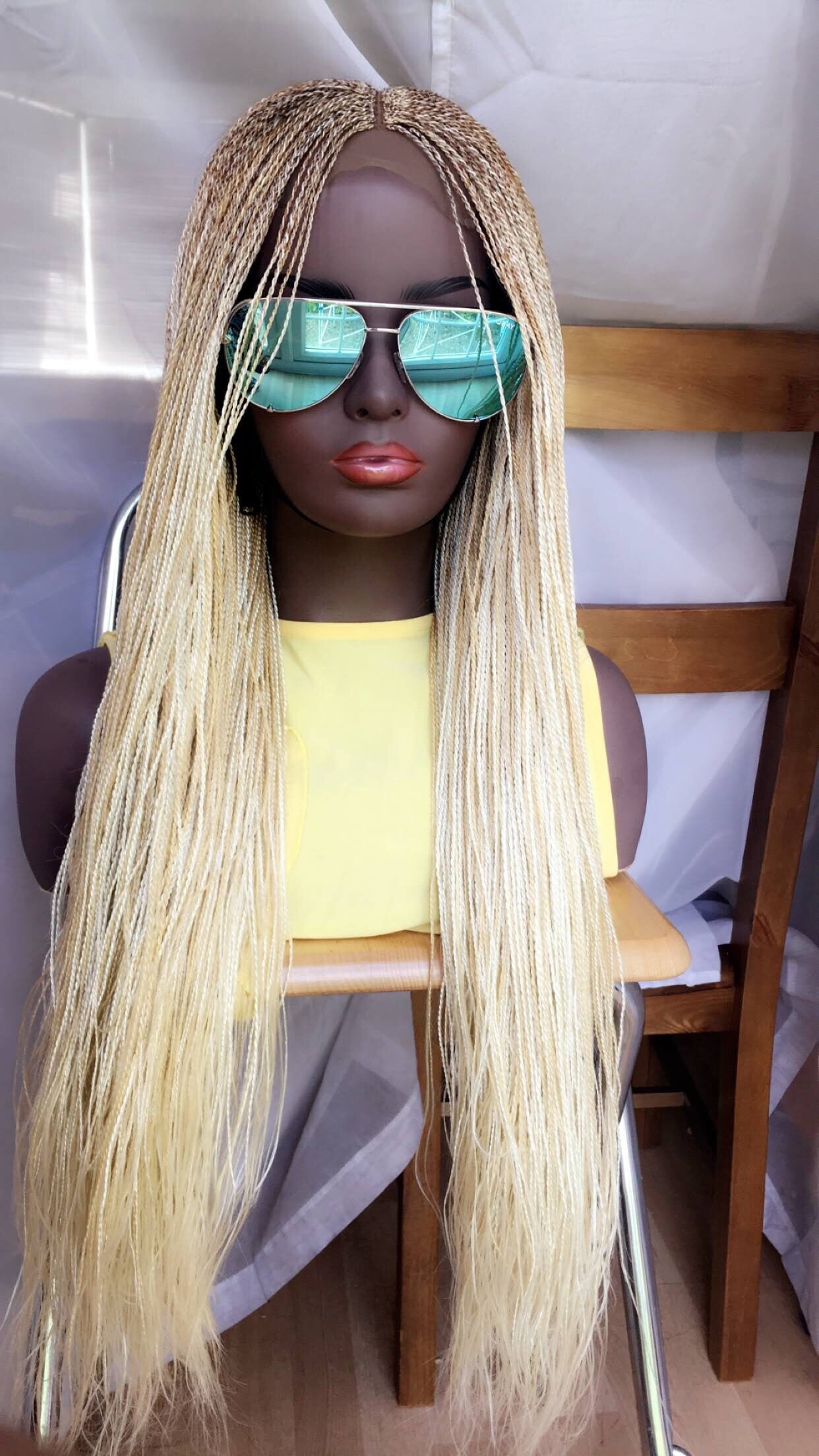 READY TO SHIP*Blonde Platinum Mix Micro Needle Twists
