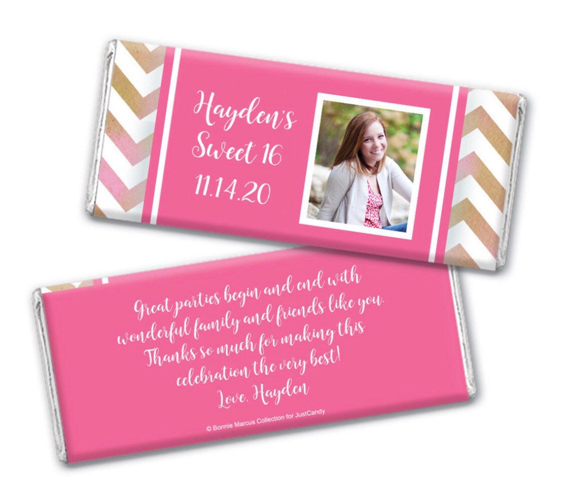 CUSTOMIZED CANDY BARS - Etsy