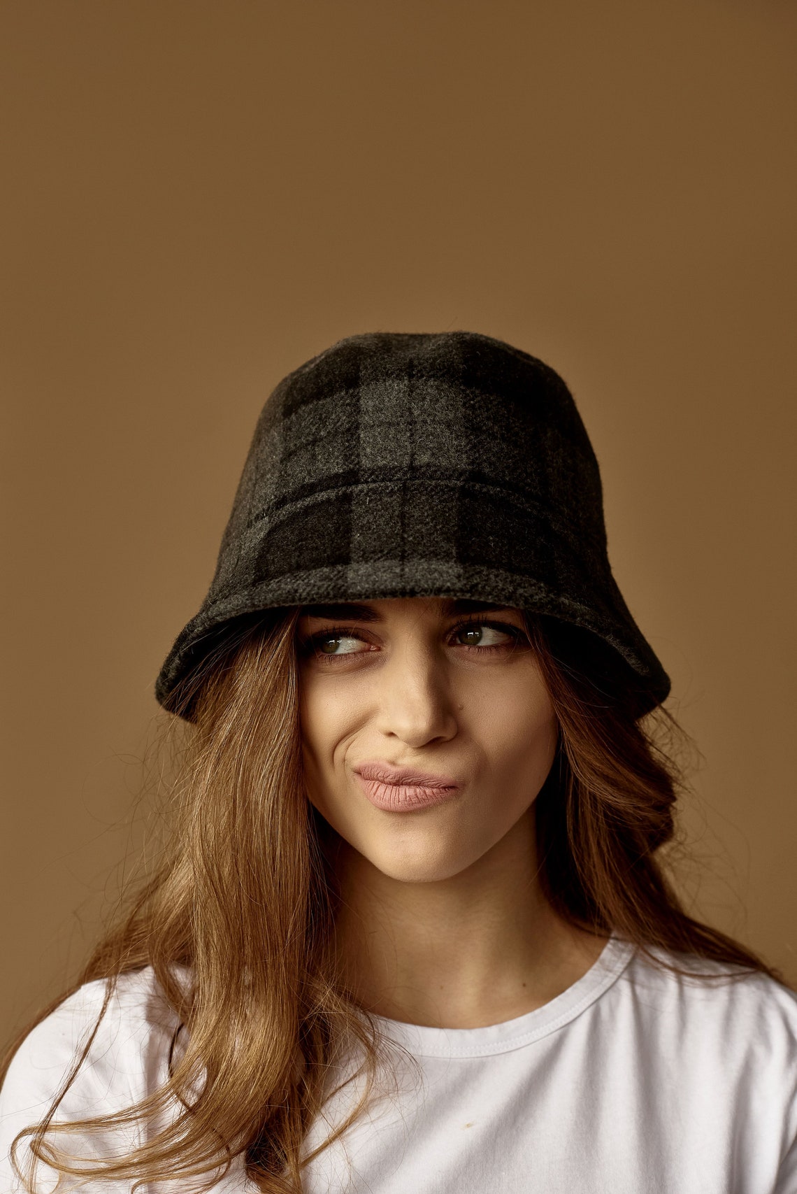 BUCKET HAT Winter Woolen Hat Garden Hat Panama Hat Velvet Hat Etsy