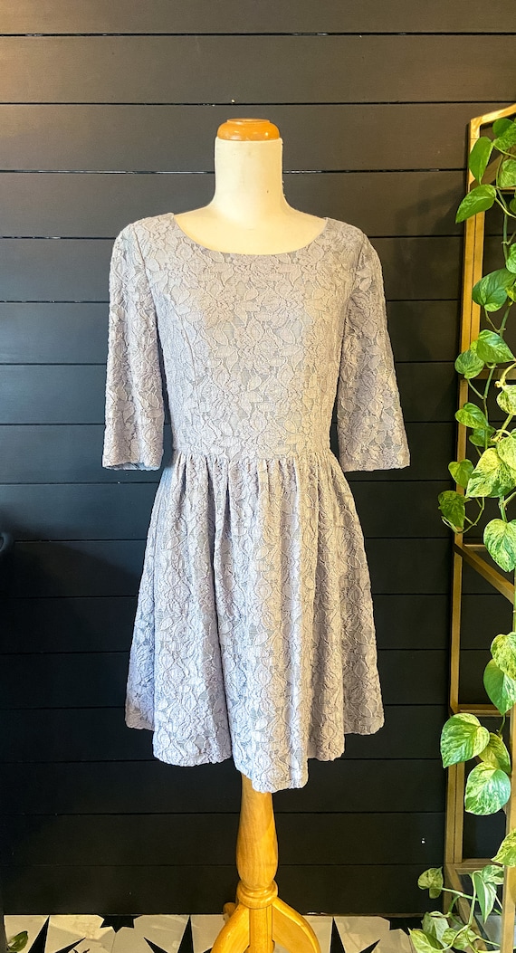chinese dress ladies Lulus Women's Lover's Game Lace Skater Dress, Navy Blue, X-Small :  Amazon.sg: Fashion main image 1