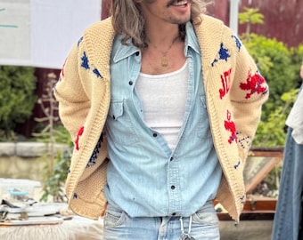 1960’s Vintage Cowichan Ski Sweater