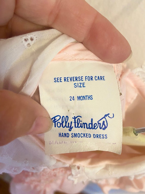 Polly Flinders Vintage Baby Dress, Baby Dress, Vi… - image 7