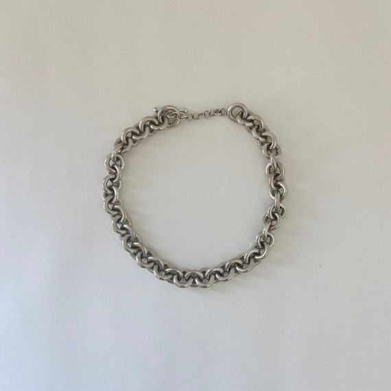 Sterling Silver Chain Necklace by  Steven Alan, 1… - image 2