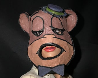 Masque de lapin Masques dHalloween Papier mâché papier mâché  Etsy