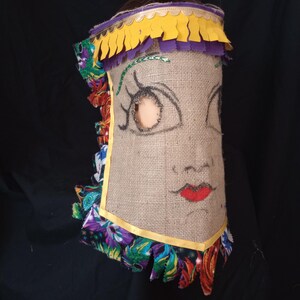 Cajun Mardi Gras Fringe Mask - Masquerade Masks - Carnival Masks ...