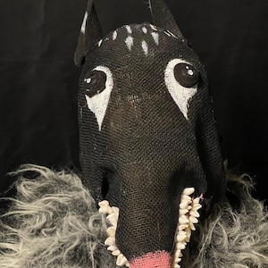 Possum Mask - Adult Halloween, Masquerade, Creepy Cute Cartoon Cosplay Costume Masks for Photo Shoots, Videos and Fun Times