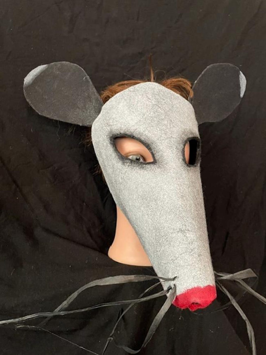 Rodent Mask Possum Mask - Halloween, Masquerade, Creepy-cute Costume Props for ...
