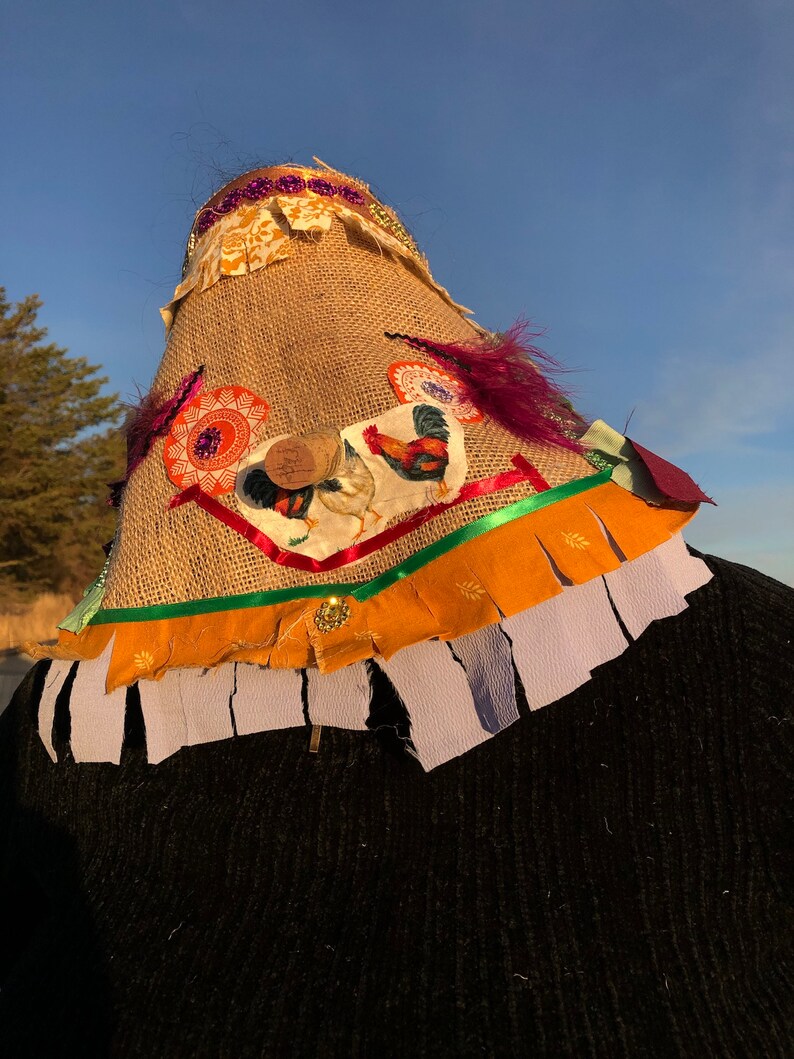 Cajun Chicken Chase Outfit Cajun Mardi Gras Mask