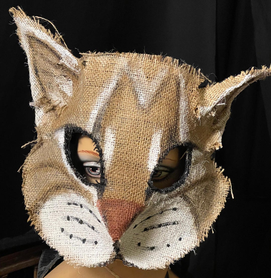 Cat Mask - Halloween Costumes for Parades, Masquerades & Photo Props - Etsy