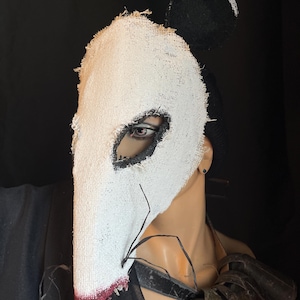 Opossum Possum Mask - Adult Halloween, Masquerade, Creepy Cute Cosplay Costume Masks for Photo Shoots, Videos and Fun Times