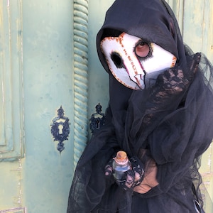 Hand made, hand painted owl masks, with black rimmed eye holes and delicate beaks. These masks are great for Halloween, costume and masquerade parties, photo and video props, and fun times.