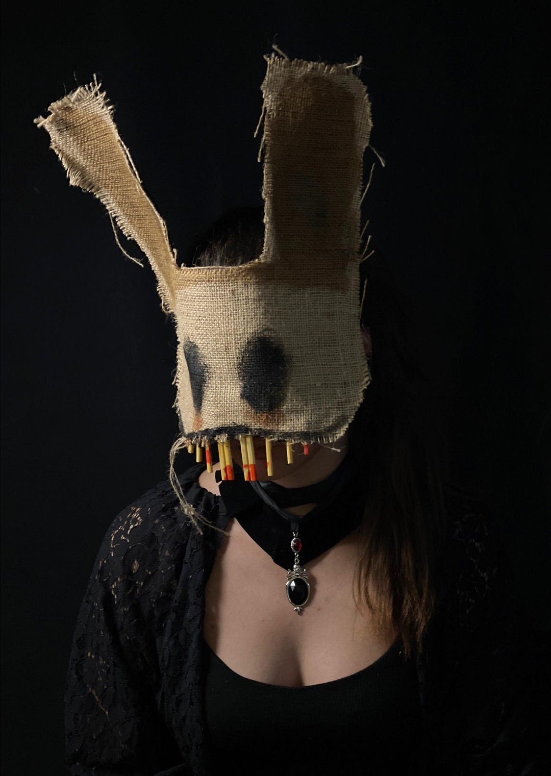 Rabbit Mask, Masquerade, Horror Halloween Costume - Movie Props - Pagan ...