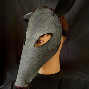 Possum Mask - Adult Halloween, Masquerade, Creepy Cute Cosplay Costume Masks for Photo Shoots, Videos - Rat, Mouse, Rodent Mask