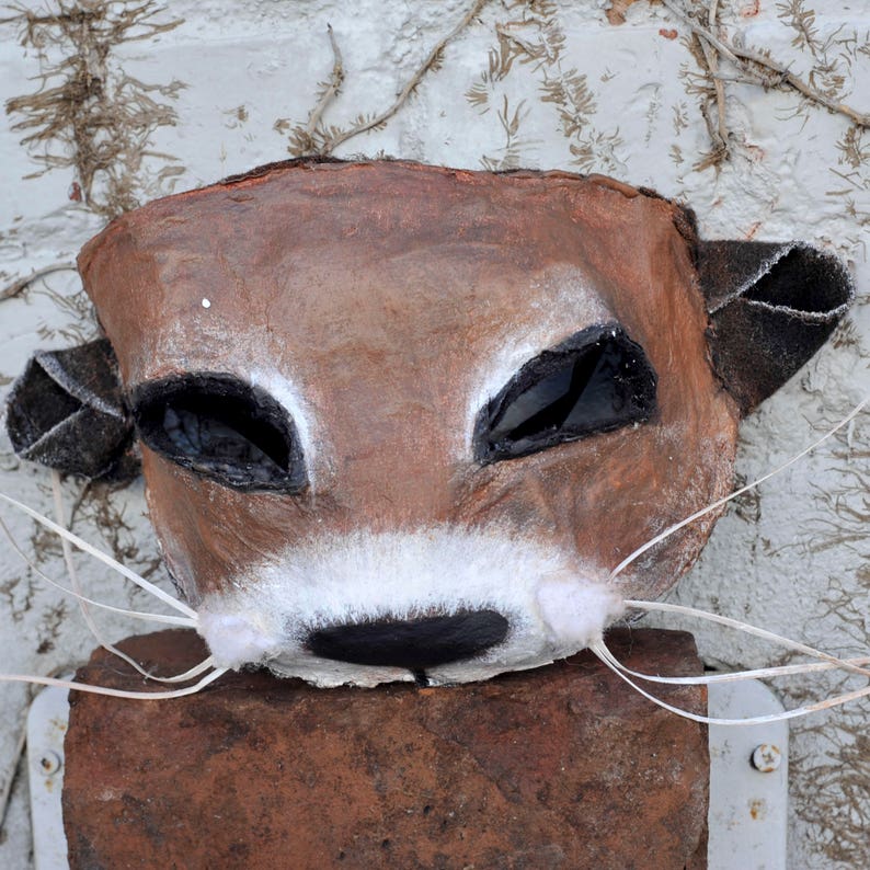 Otter Mask Sea Otter Mask Animal Masquerade Mask Adult | Etsy